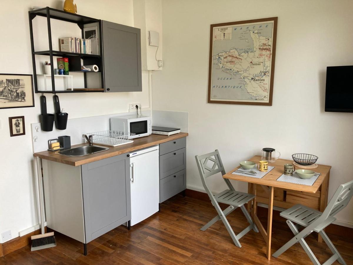 Studio Cosy, Lumineux Et Bien Situe. Lorient Exteriér fotografie